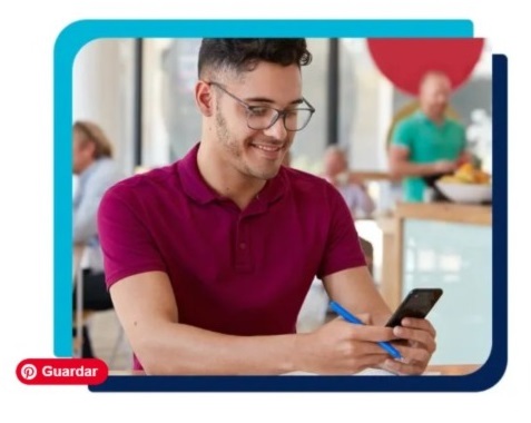 Person using phone